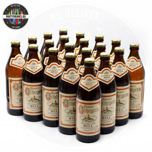 Бира Kloster Scheyern - Gold Hell 20 бутилки x 500ml в кашон 5.4%